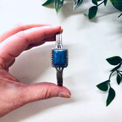 Vintage Cuff, Paul Livingston Jewelry, Paul Livingston Cuff, Blue Lapis Cuff, Vintage Bracelet, Silver Bracelet, Lapis Lazuli Jewelry, Blue