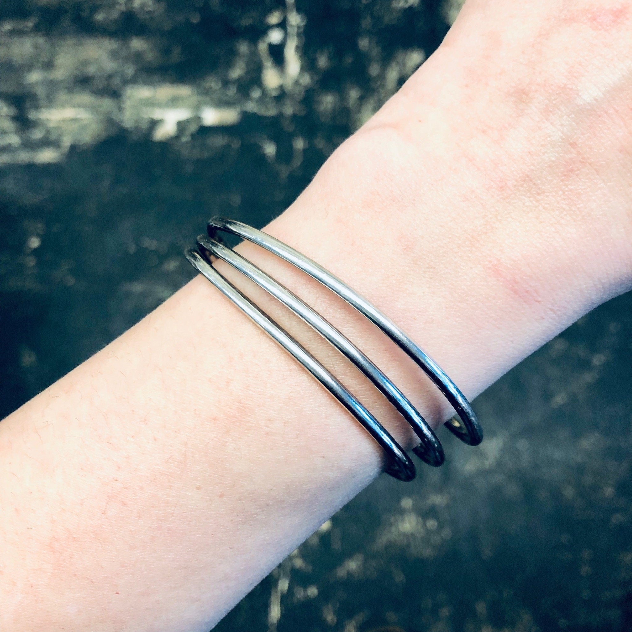 Vintage Bracelet, Silver Bracelet, Vintage Cuff, Cuff Bracelet, Abstract Jewelry, Unique Jewelry, Silver Cuff, Unique Jewelry, 925 Bracelet