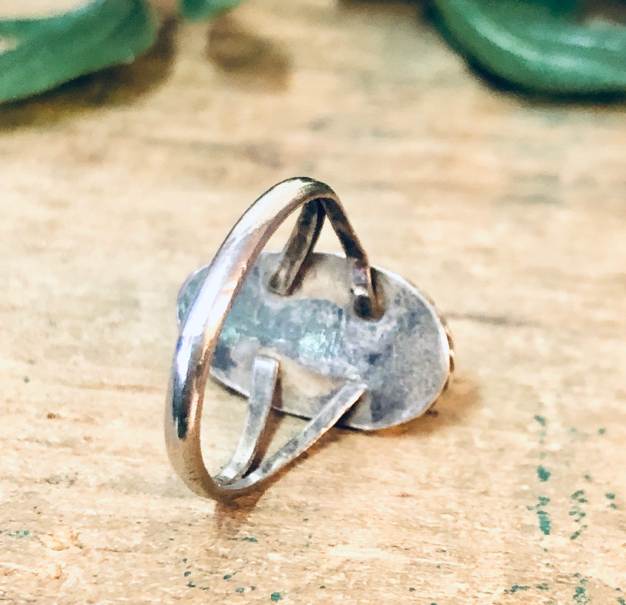Vintage Silver Ring, Turquoise Ring, Turquoise Jewelry, Southwestern Style, Boho Style, Bohemian Ring, Hippie Jewelry, Vintage Jewelry, 925
