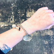 Vintage Charm Bracelet, Charm Bracelet, Mexican Inspired Bracelet, Sombrero Bracelet, Concho Bracelet, Silver Charm Bracelet, Souvenir, 925