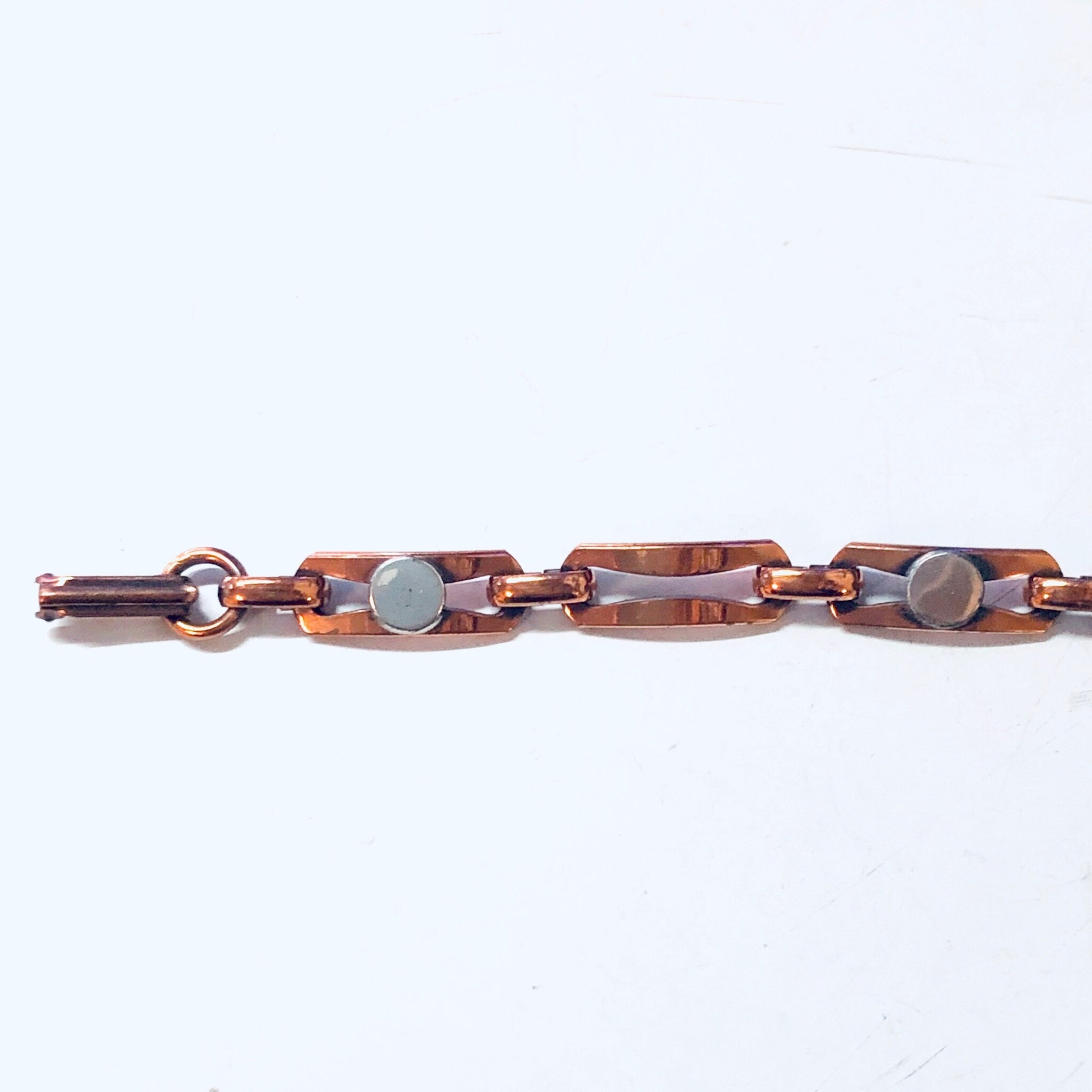 Vintage Bracelet, Copper Bracelet, Link Bracelet, Vintage Jewelry, Industrial Style, Unique Jewelry, Copper Jewelry, Chain Bracelet, Copper