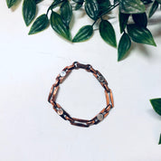Vintage Bracelet, Copper Bracelet, Link Bracelet, Vintage Jewelry, Industrial Style, Unique Jewelry, Copper Jewelry, Chain Bracelet, Copper