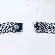 Vintage Choker, Vintage Silver Necklace, Thick Chain, Silver Choker, Mexico Sterling, Chain Link, Vintage Jewelry, Bohemian Style, Boho