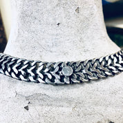 Vintage Choker, Vintage Silver Necklace, Thick Chain, Silver Choker, Mexico Sterling, Chain Link, Vintage Jewelry, Bohemian Style, Boho