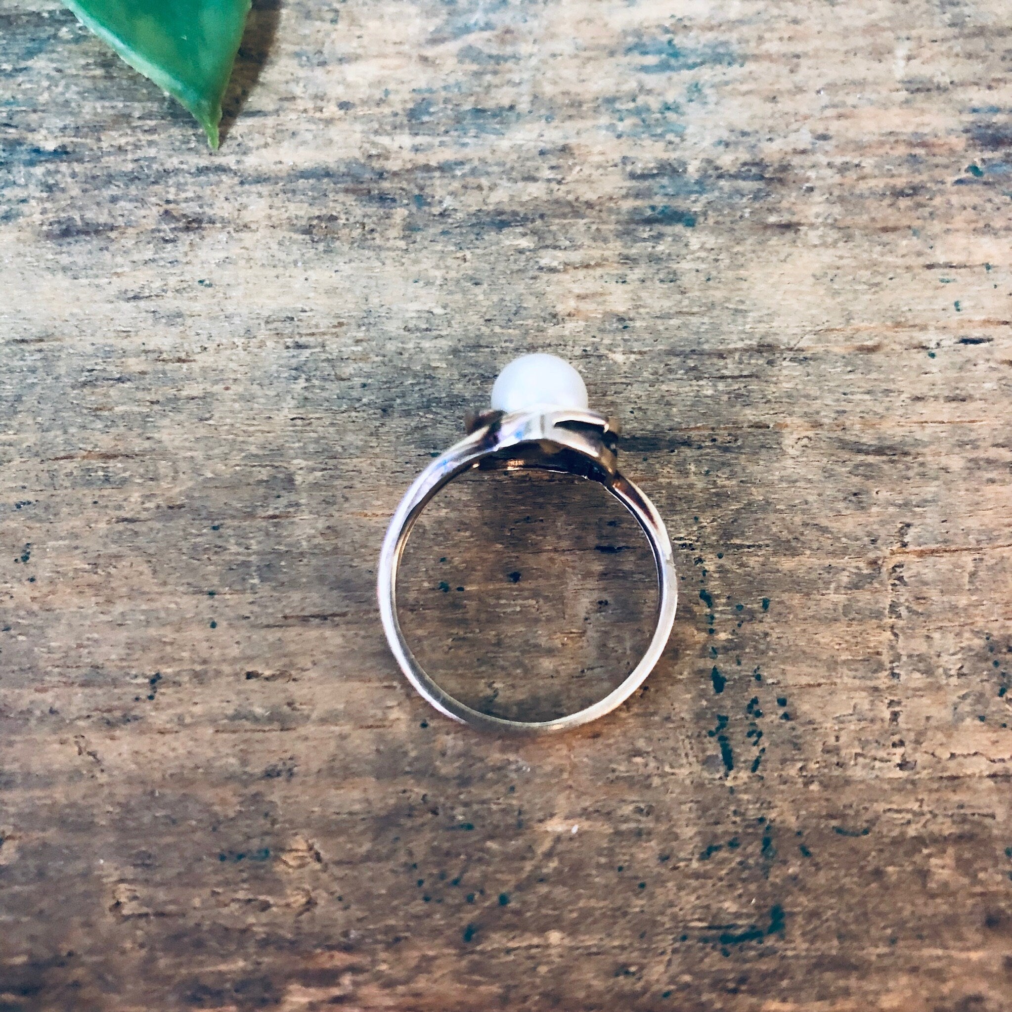 Vintage Gold Ring, 10 Karat Gold Ring, 10K Gold, Yellow Gold Ring, Pearl Ring, Vintage Jewelry, Pearl Jewelry, Gold and Pearl, Vintage Gold
