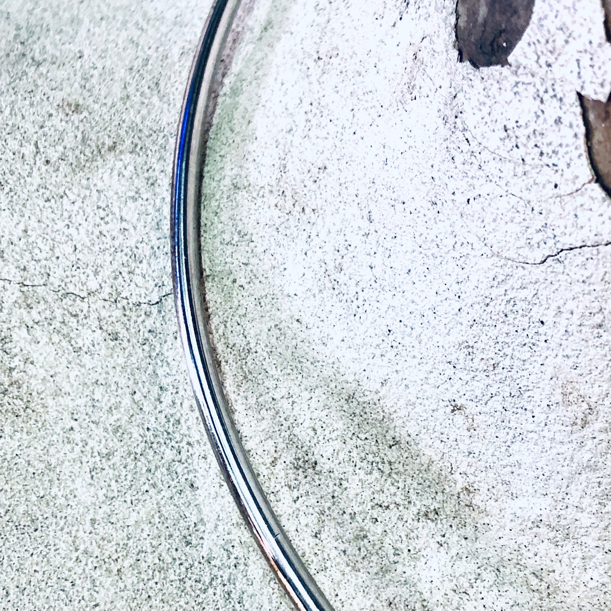 Vintage Choker, Silver Choker, Vintage Necklace, Simple Jewelry, Minimalist Style, Boho Jewelry, Hippie Vibes, Sleek Necklace, Vintage 925