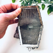 Whiting and Davis Purse, Mesh Purse, Silver Bag, Evening Bag, Whiting and Davis, Art Deco Bag, Vintage Purse, Handbag, Change Purse, Unique