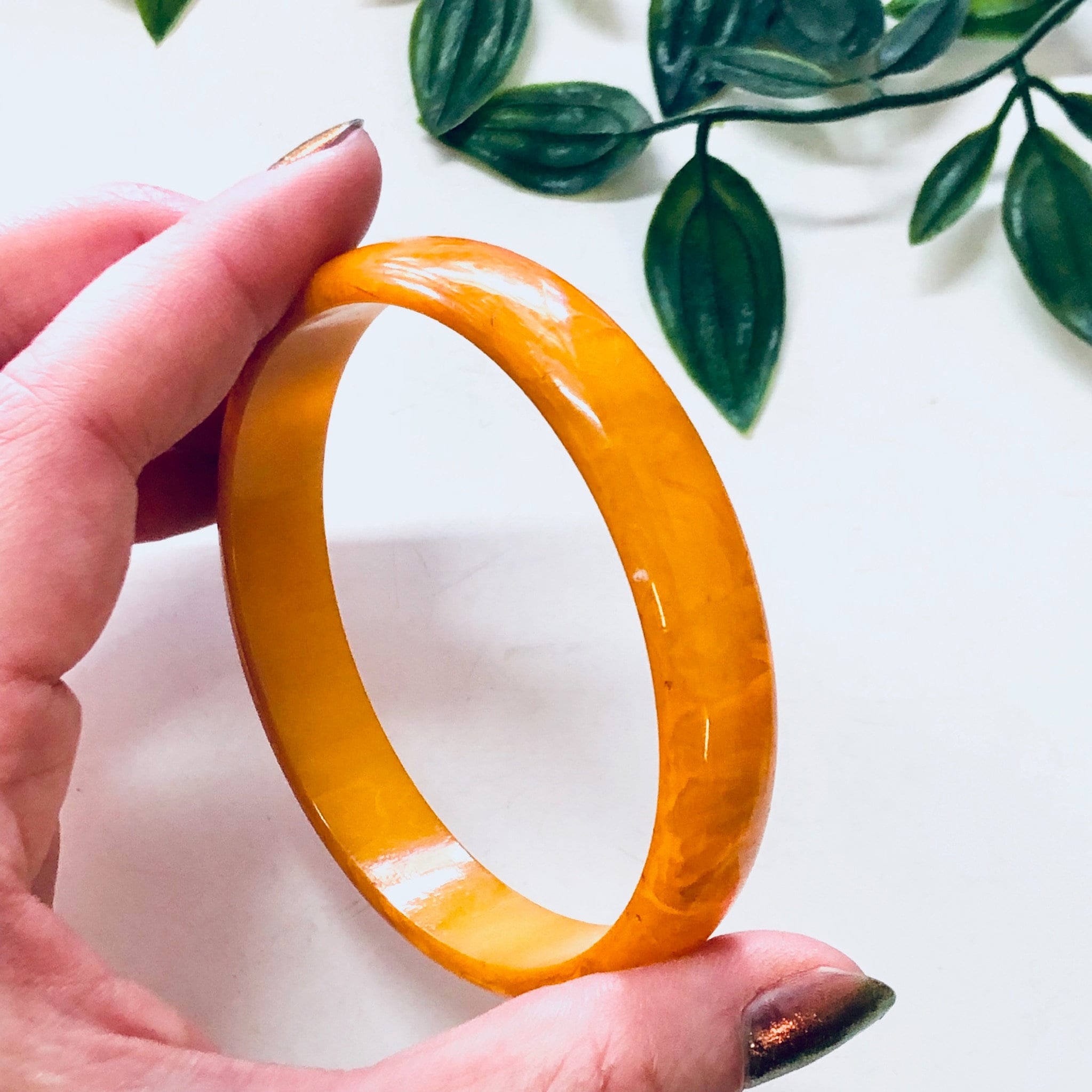 Vintage Bracelet, Bangle Bracelet, Bakelite Bangle, Bakelite Jewelry, Orange Bakelite, Vintage Jewelry, Orange Bracelet, Mothers Day Gift,