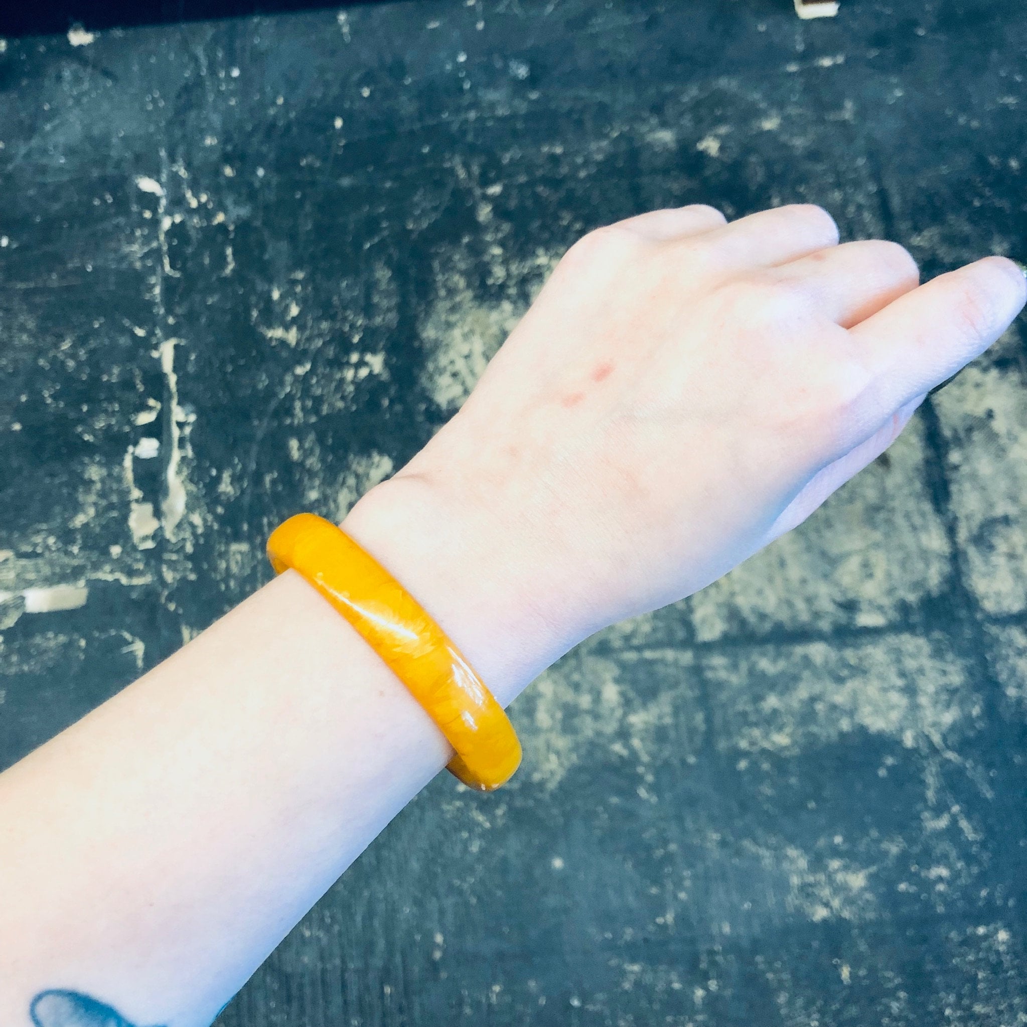 Vintage Bracelet, Bangle Bracelet, Bakelite Bangle, Bakelite Jewelry, Orange Bakelite, Vintage Jewelry, Orange Bracelet, Mothers Day Gift,