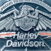 Vintage Belt Buckle, Harley Davidson Buckle, Eagle Belt Buckle, Vintage Accessories, Collectible Harley Buckle, Biker Buckle, Biker Gear