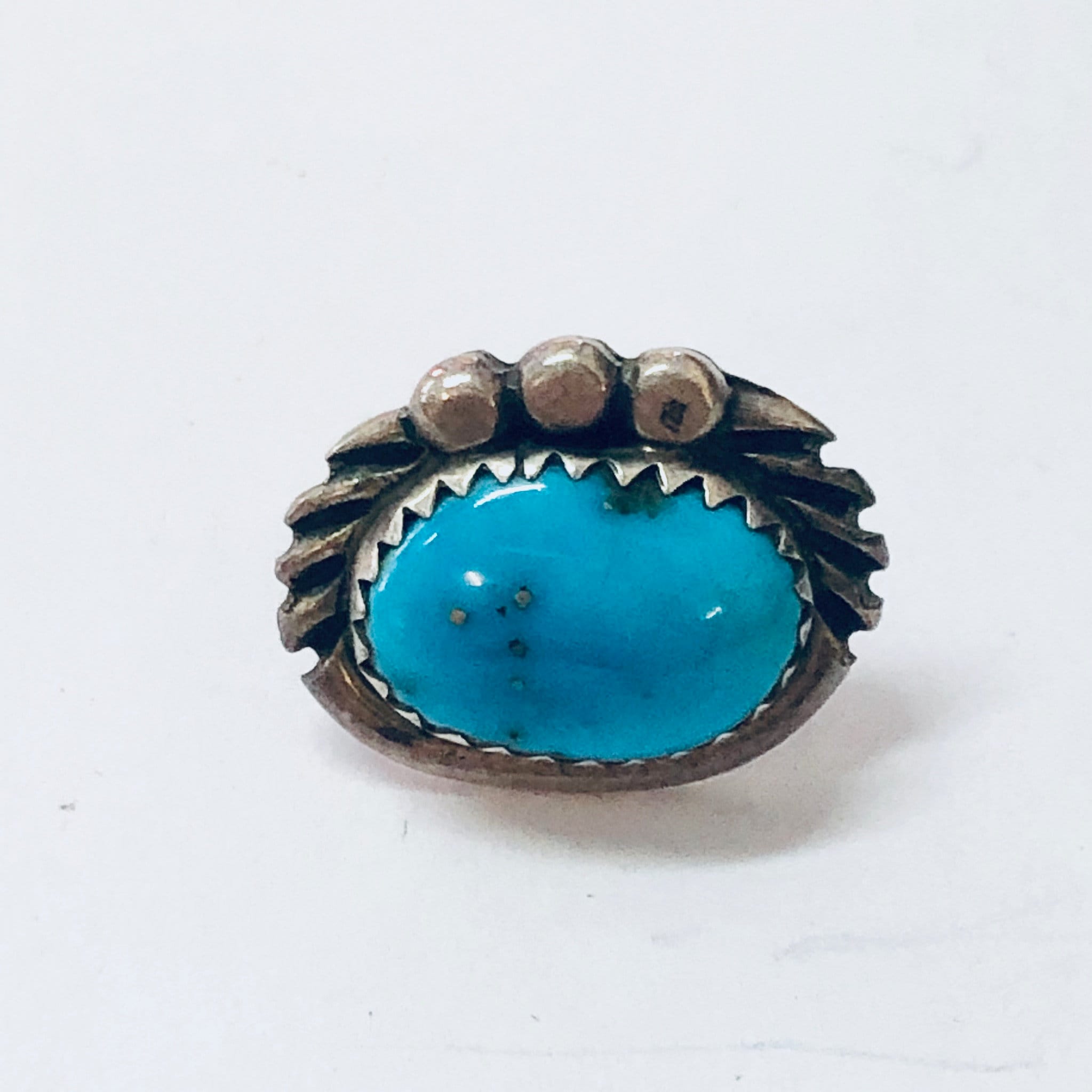 Vintage Earrings, Silver Earrings, Turquoise Jewelry, Boho Style, Bohemian Stye, Boho Jewelry, Vintage Jewelry, Small Earrings, Studs, 925
