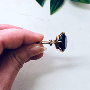 Vintage Gold Ring, Alexandrite Jewelry, Alexandrite Ring, Unique Gemstone, Blue Alexandrite, Purple Alexandrite, Gold Jewelry, 14K Gold, 14K