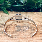 Vintage Bracelet, Silver Bracelet, Cuff Bracelet, Vintage Jewelry, Turquoise Bracelet, Southwestern Jewelry, Stamped Silver, Small Cuff, 925