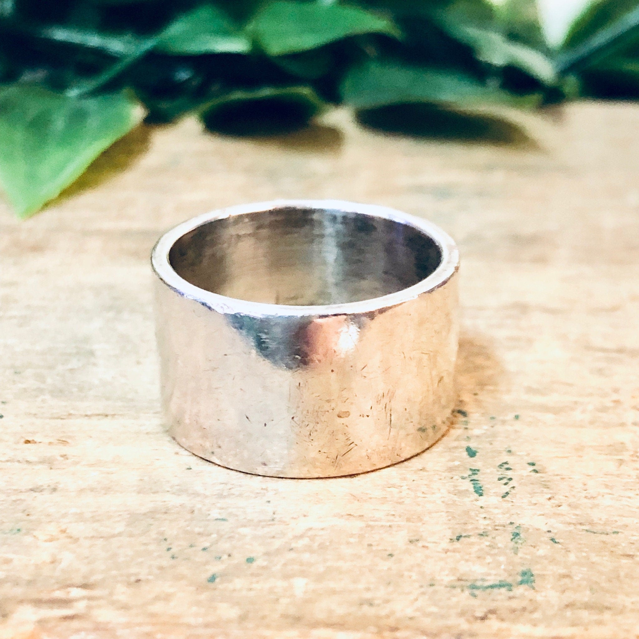 Vintage Silver Ring, Band Ring, Thick Band, Sterling Silver, Vintage Jewelry, Simple Ring, Statement Jewelry, Wedding Band, Wedding Jewelry