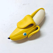 Vintage Brooch, Banana Pin, Yellow Brooch, Vintage Jewelry, Fruit Jewelry, Funky Pin, Unique jewelry, Fruit Pin, Bright Yellow Pin, Banana