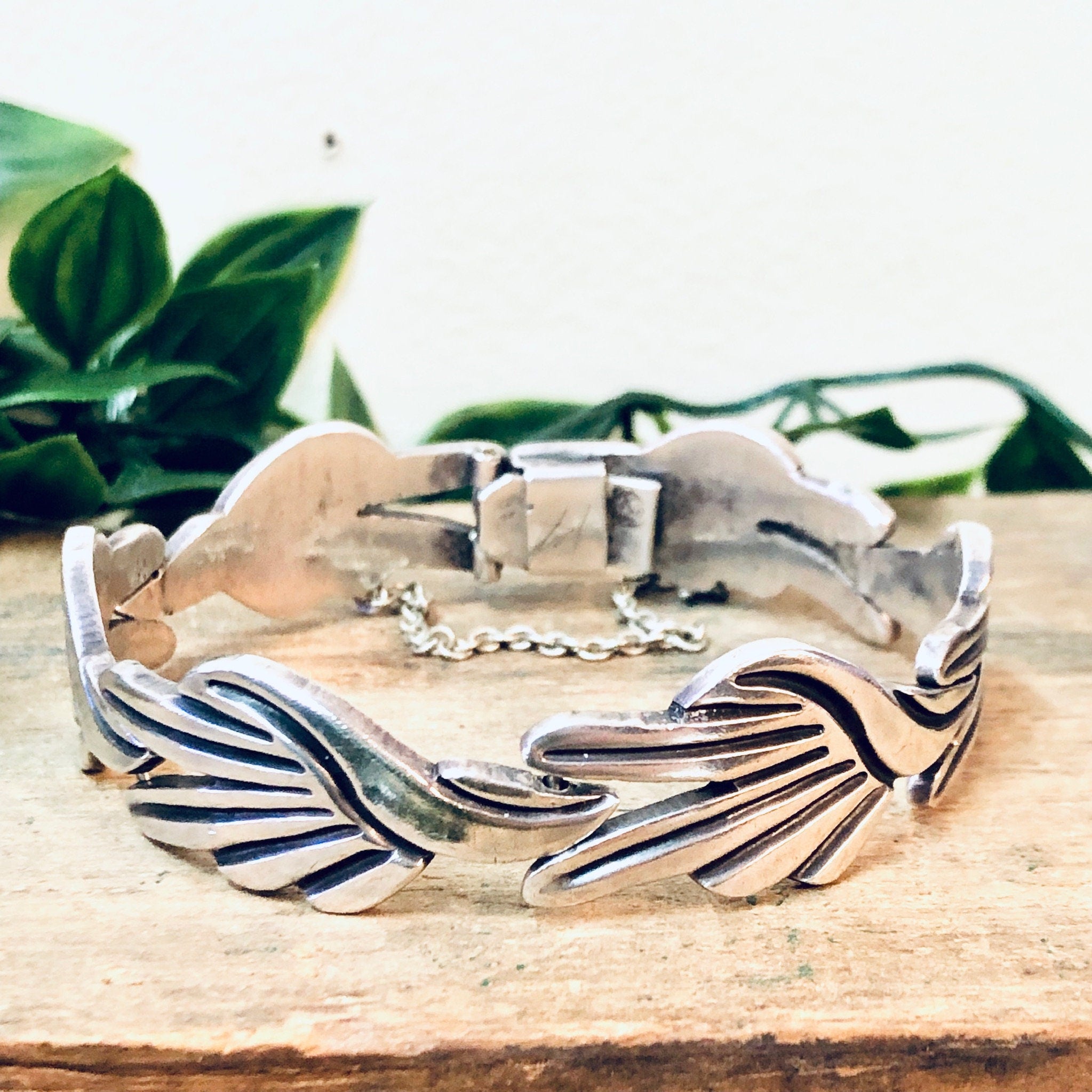 J. Flores Taxco, Vintage Taxco, Taxco Bracelet, J Flores Jewelry, Silver Bracelet, Vintage Jewelry, Link Bracelet, Modernist Bracelet, 925