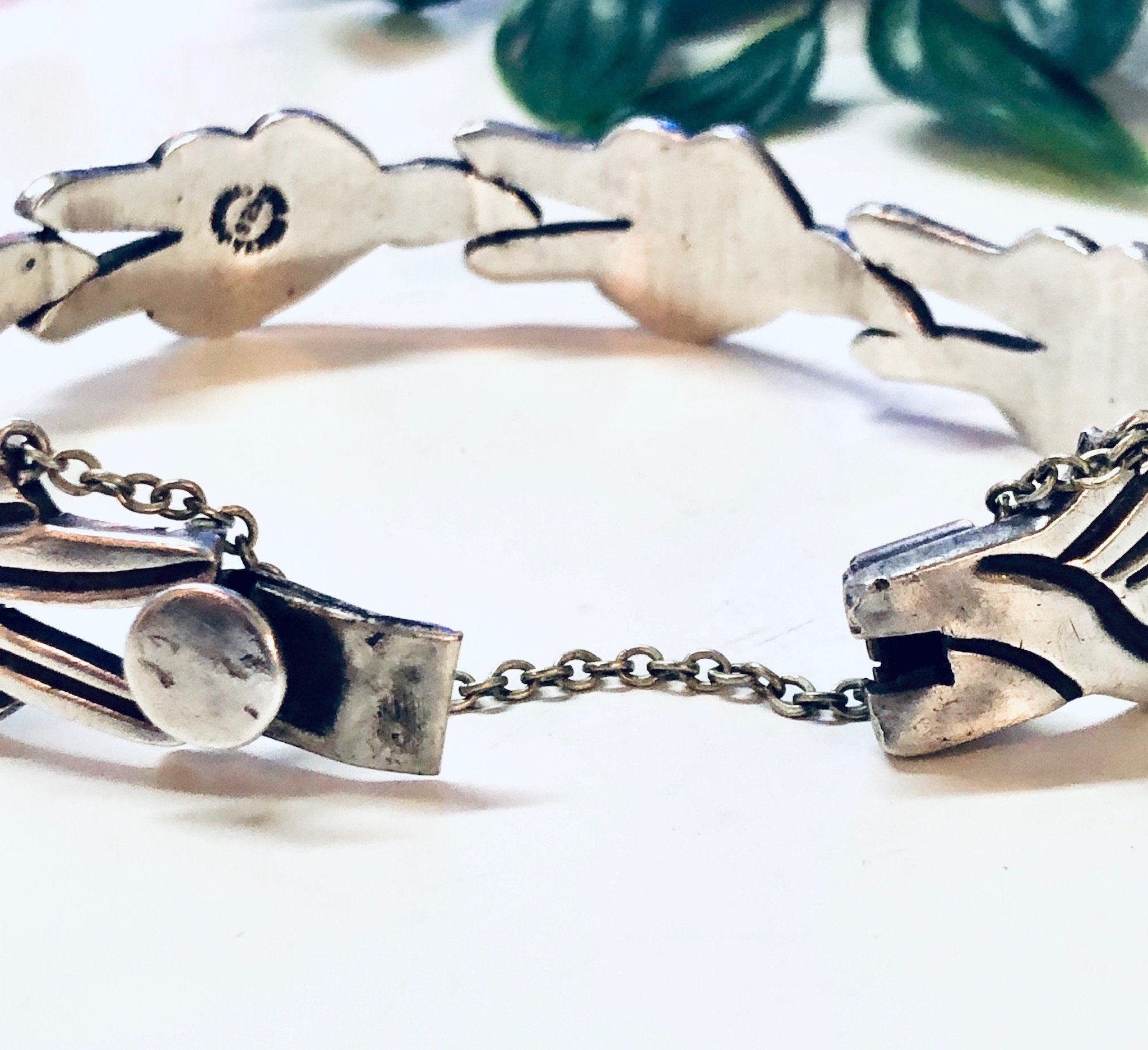 J. Flores Taxco, Vintage Taxco, Taxco Bracelet, J Flores Jewelry, Silver Bracelet, Vintage Jewelry, Link Bracelet, Modernist Bracelet, 925