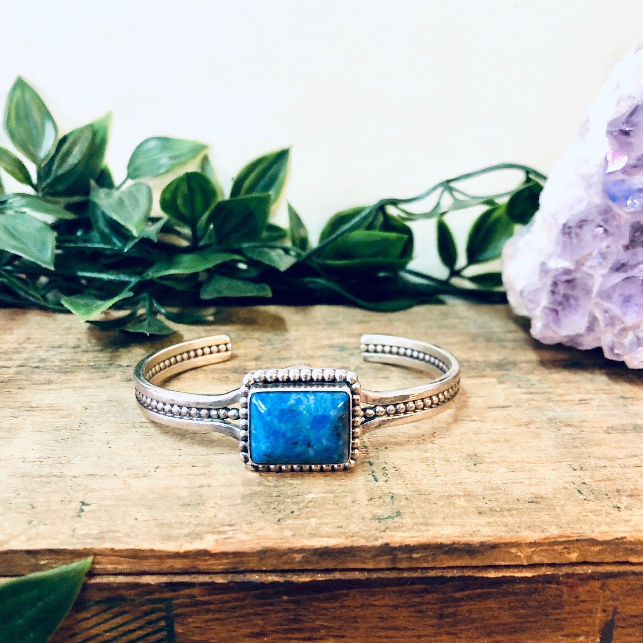 Vintage Cuff, Paul Livingston Jewelry, Paul Livingston Cuff, Blue Lapis Cuff, Vintage Bracelet, Silver Bracelet, Lapis Lazuli Jewelry, Blue