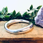Vintage Silver Bracelet, Bangle Bracelet, Hollow Silver Bracelet, Vintage Jewelry, Made in Thailand, Statement Jewelry, Silver Bangle, 925