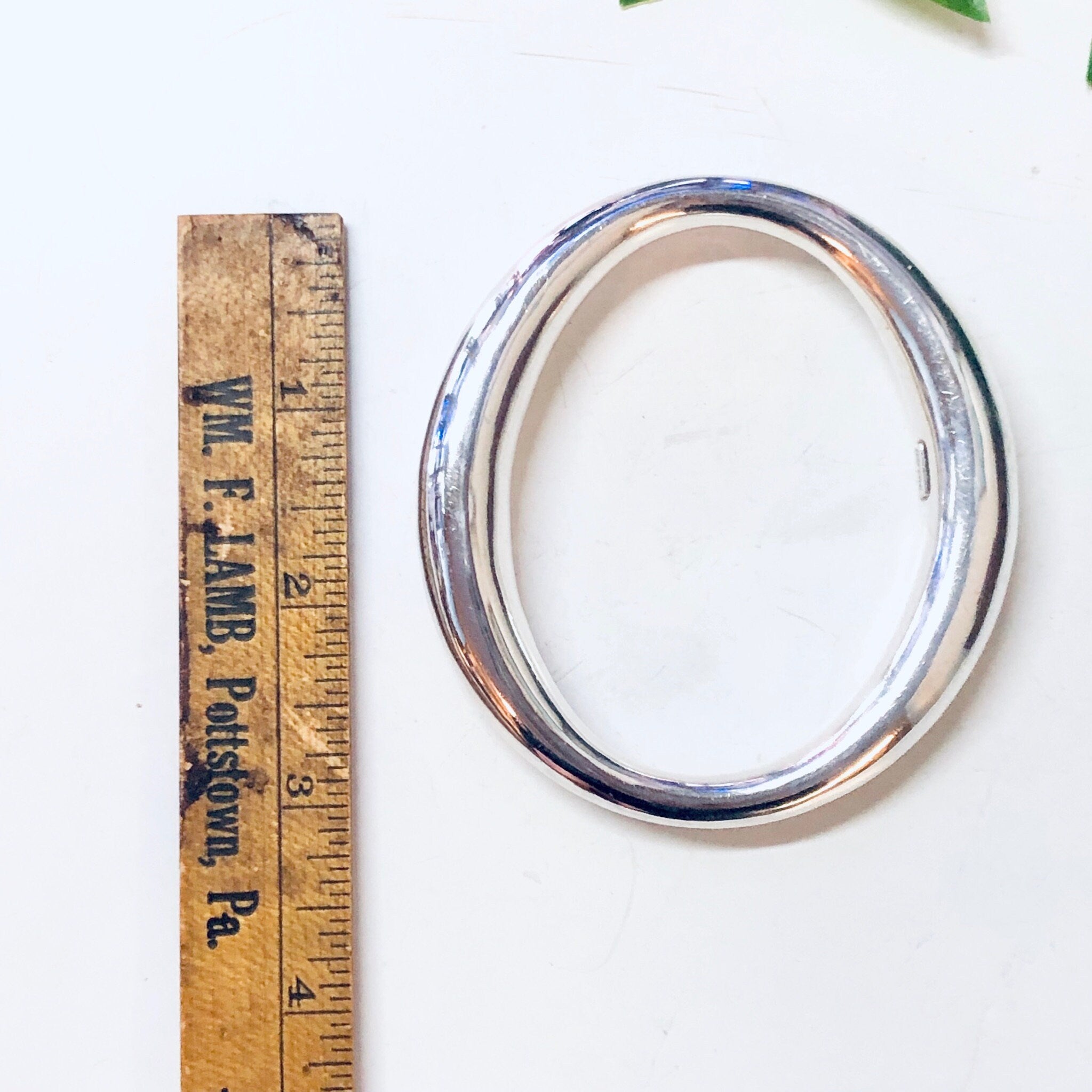 Vintage Silver Bracelet, Bangle Bracelet, Hollow Silver Bracelet, Vintage Jewelry, Made in Thailand, Statement Jewelry, Silver Bangle, 925
