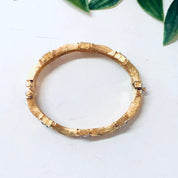 Vintage Bracelet, Gold Toned Bracelet, Joseph Mazer Bracelet, Joseph Mazer Jewelry, Vintage Jewelry, Rhinestone Bracelet, Bangle Bracelet