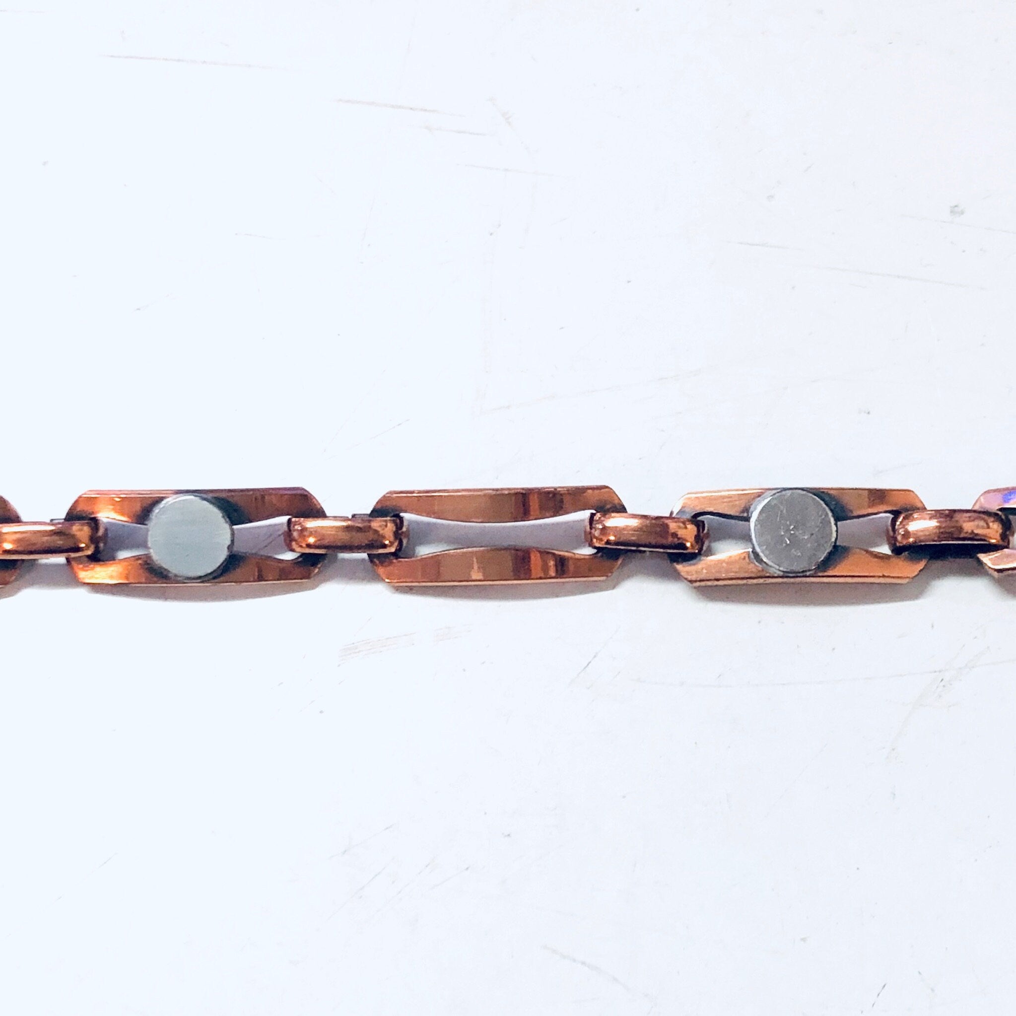 Vintage Bracelet, Copper Bracelet, Link Bracelet, Vintage Jewelry, Industrial Style, Unique Jewelry, Copper Jewelry, Chain Bracelet, Copper
