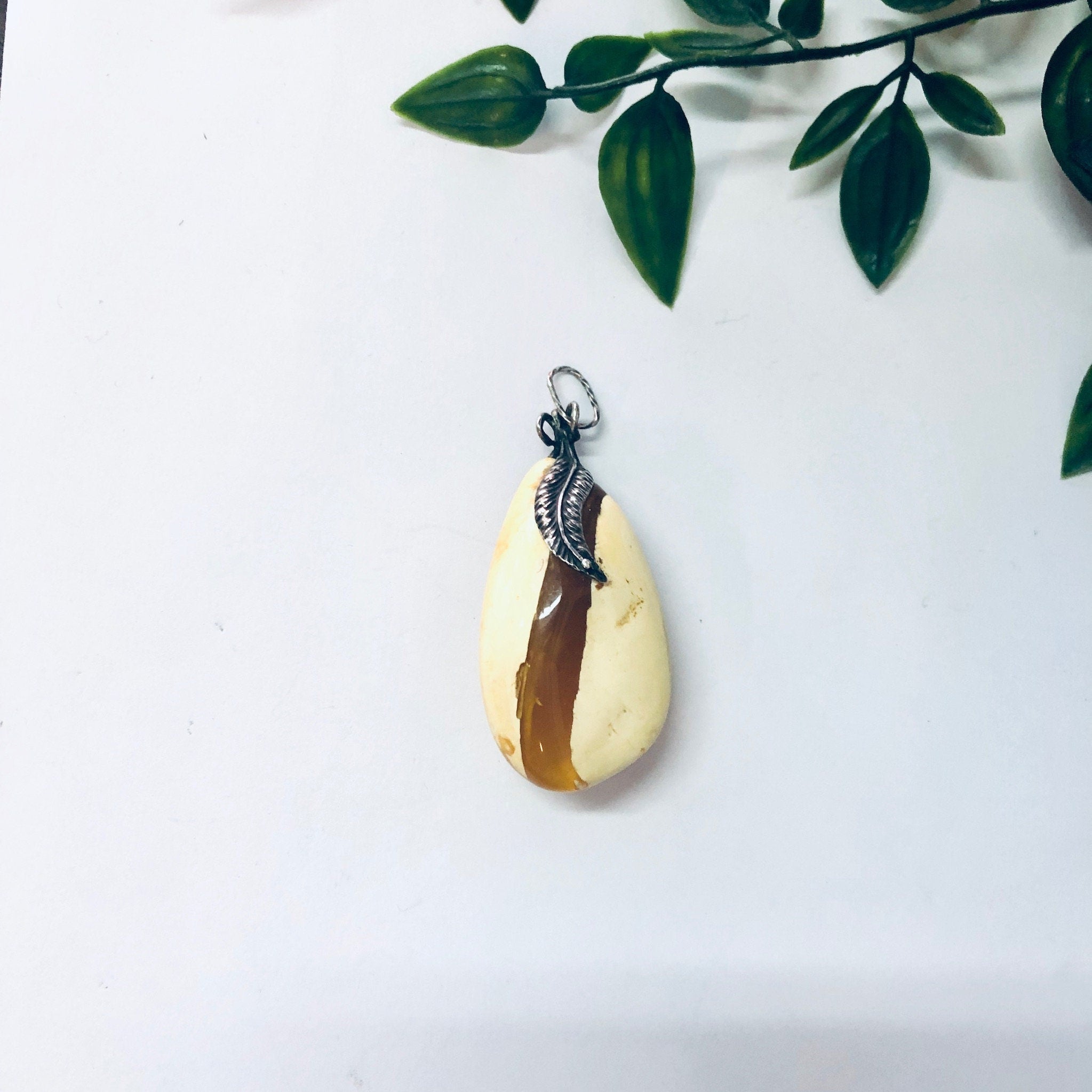 Vintage Pendant, Amber Pendant, Butterscotch Amber, Amber Jewelry, Vintage Necklace, Silver Pendant, Amber and Silver, Yellow Amber, Milky