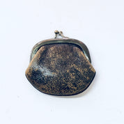 Vintage Coin Purse, Small Coin Purse, Brown Leather, Coin Holder, Leather Change Purse, coins, purse, purse for coins, pouch for coins