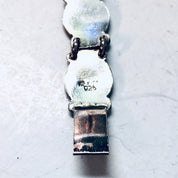 Vintage Bracelet, Silver Bracelet, Medallion Bracelet, Link Chain, Unique Jewelry, Rare Jewelry, Vintage Jewelry, Made in Mexico, 925 Link