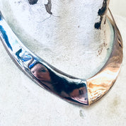 Vintage Necklace, Vintage Choker, Silver Choker, Unique Jewelry, Vintage Jewelry, Sterling Choker, Bib Necklace, 925 Necklace, Gift Idea