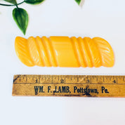 Vintage Brooch, Bakelite Brooch, Carved Bakelite, Vintage Jewelry, Orange Pin, Orange Bakelite, Unique Jewelry, Large Brooch, Vintage Pin