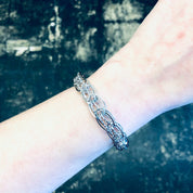 Vintage Bracelet, Silver Bracelet, Link Bracelet, Chain Bracelet, Vintage Jewelry, Simple Jewelry, Sterling Bracelet, 925 Bracelet, Unique