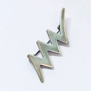 Vintage Brooch, Silver Brooch, Vintage Pin, Zig Zag Brooch, Vintage Jewelry, Lightning Design, Lightning Bolt, Unique Pin, 925 Brooch