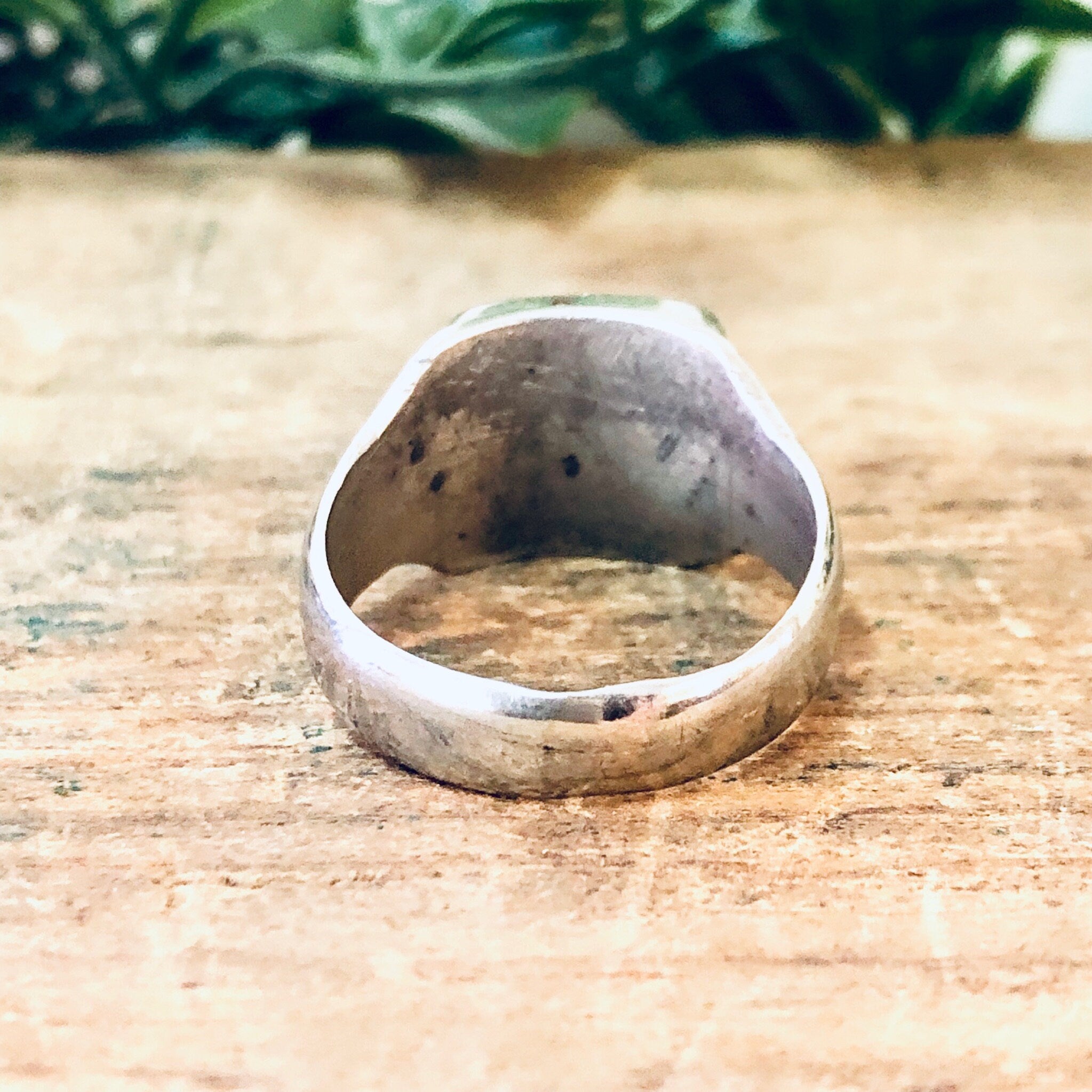 Vintage Ring, Silver Ring, Cocktail Ring, Quartz Ring, Raw Quartz, Unique Jewelry, Vintage Jewelry, Rare Ring, 925 Ring, Fools Gold, Square