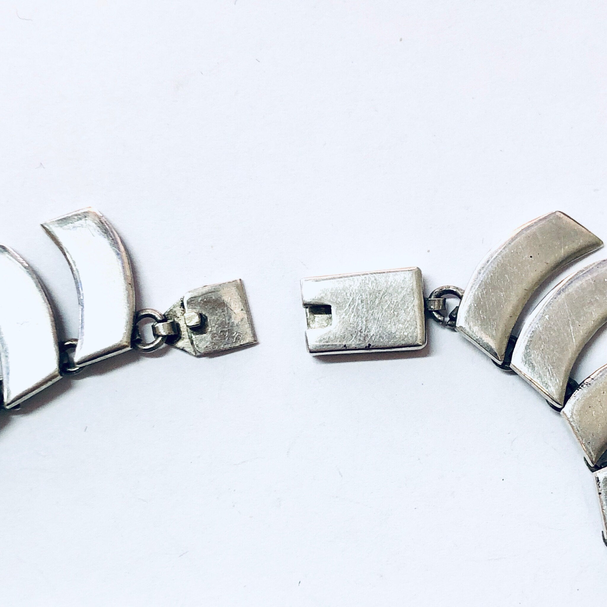Vintage Necklace, Silver Necklace, Silver Choker, Unique Jewelry, Vintage Jewelry, Statement Necklace, Bib Necklace, 925 Necklace, Chain