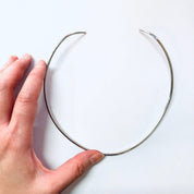 Vintage Choker, Silver Choker, Vintage Necklace, Simple Jewelry, Minimalist Style, Boho Jewelry, Hippie Vibes, Sleek Necklace, Vintage 925