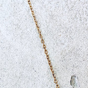 Vintage Necklace, Gold Necklace, Gold Toned Jewelry, Religious Jewelry, Religious Pendant, Cross Pendant, Unique Jewelry, Gold Filled, Chain