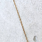 Vintage Necklace, Gold Necklace, Gold Toned Jewelry, Religious Jewelry, Religious Pendant, Cross Pendant, Unique Jewelry, Gold Filled, Chain