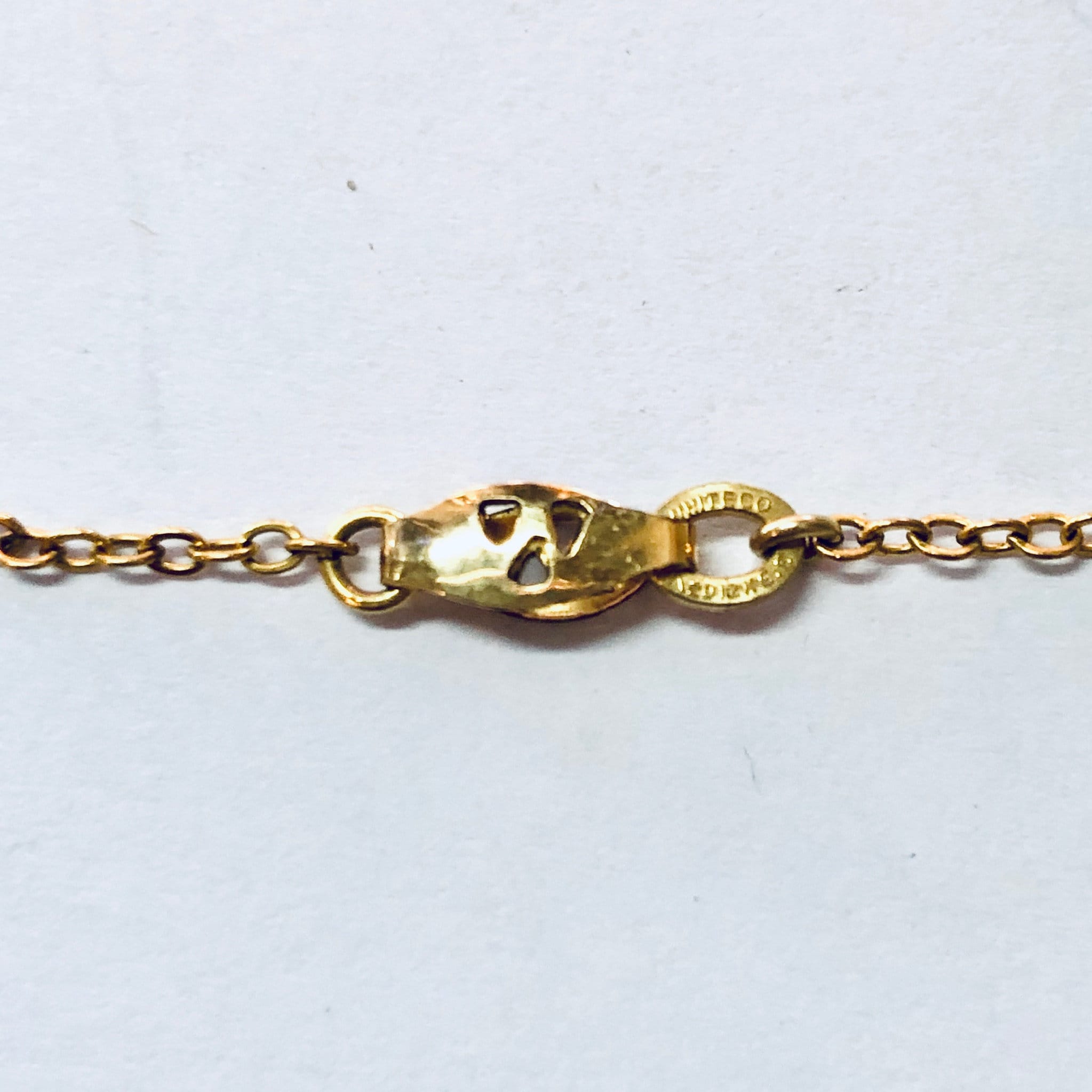 Vintage Necklace, Gold Necklace, Gold Toned Jewelry, Religious Jewelry, Religious Pendant, Cross Pendant, Unique Jewelry, Gold Filled, Chain