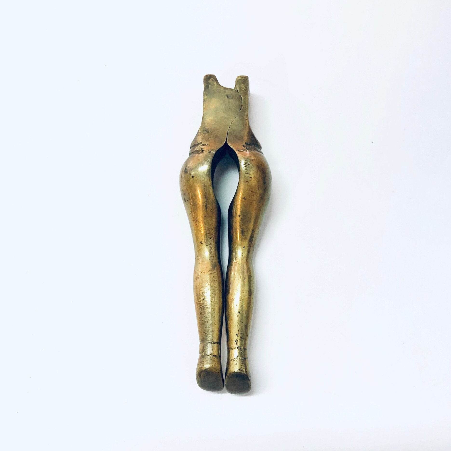 Brass Legs Nutcracker, Nude Woman, Man Cave, Novelty Kitchen Accessory, Vintage Home Decor, Brass Nutcracker, Ladies Legs, Women's Legs