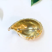Hedgehog Brooch, Vintage Jewelry, Gold Toned Brooch, Animal Pin, Animal Jewelry, Hedgehog, Vintage Pin, Unique Jewelry, Costume Jewelry,
