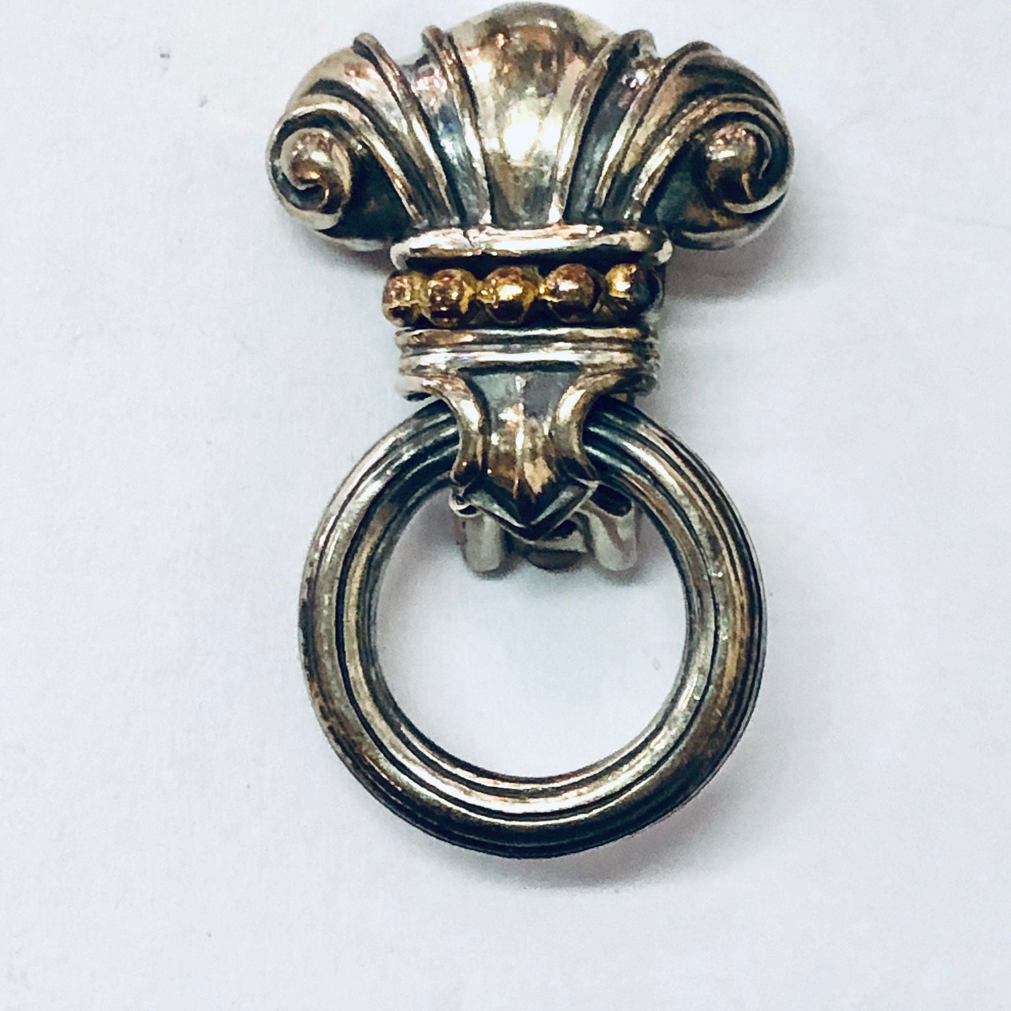 Vintage Earrings, Clip On Earrings, Door Knocker Earrings, Retro Jewelry, Costume Jewelry, Vintage Jewelry, Statement Earrings, Silver Toned