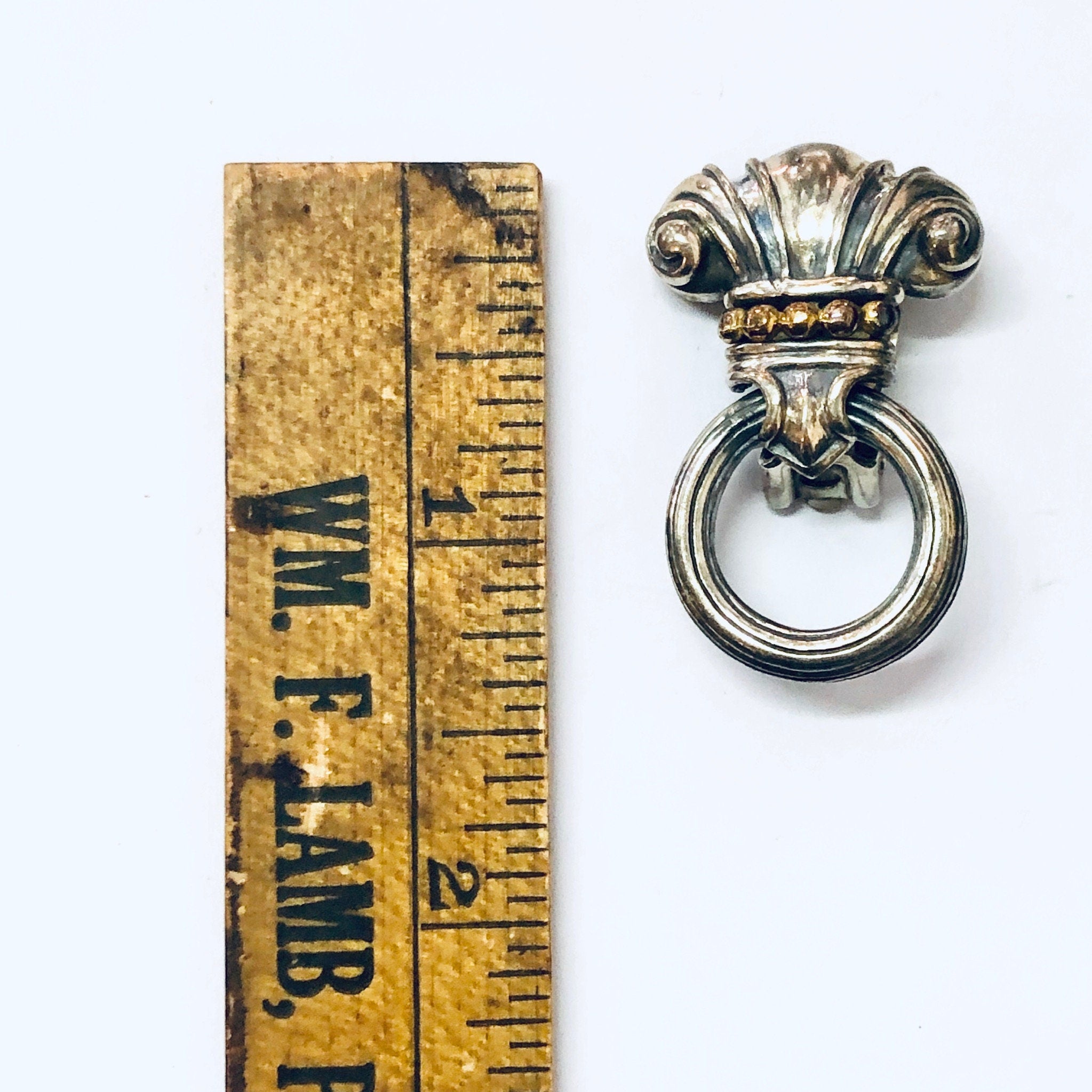 Vintage Earrings, Clip On Earrings, Door Knocker Earrings, Retro Jewelry, Costume Jewelry, Vintage Jewelry, Statement Earrings, Silver Toned
