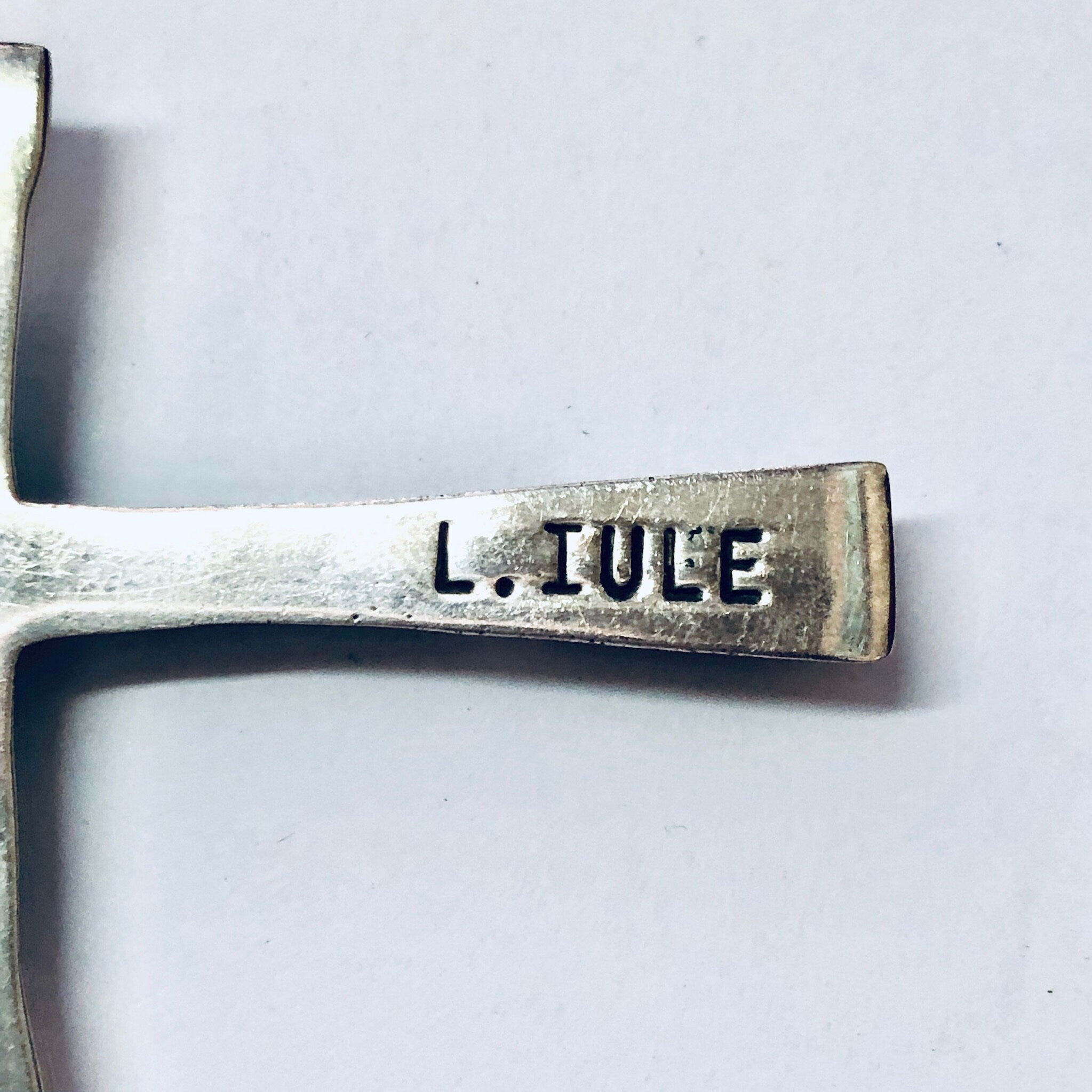 Zuni Silver Cross, Vintage Cross, Religious Jewelry, Turquoise Cross, Vintage Jewelry, L IULE Jewelry, Vintage Pendant, Silver Pendant, 925