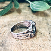 Vintage Ring, Silver Ring, Nugget Ring, Statement Jewelry, Silver Jewelry, Unique Jewelry, Silver Nugget Ring, Large Ring, Vintage Jewelry