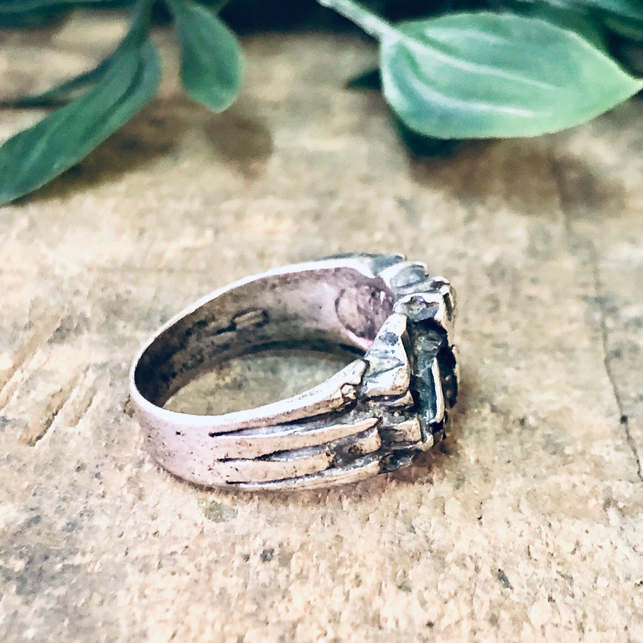 Vintage Ring, Silver Ring, Nugget Ring, Statement Jewelry, Silver Jewelry, Unique Jewelry, Silver Nugget Ring, Large Ring, Vintage Jewelry