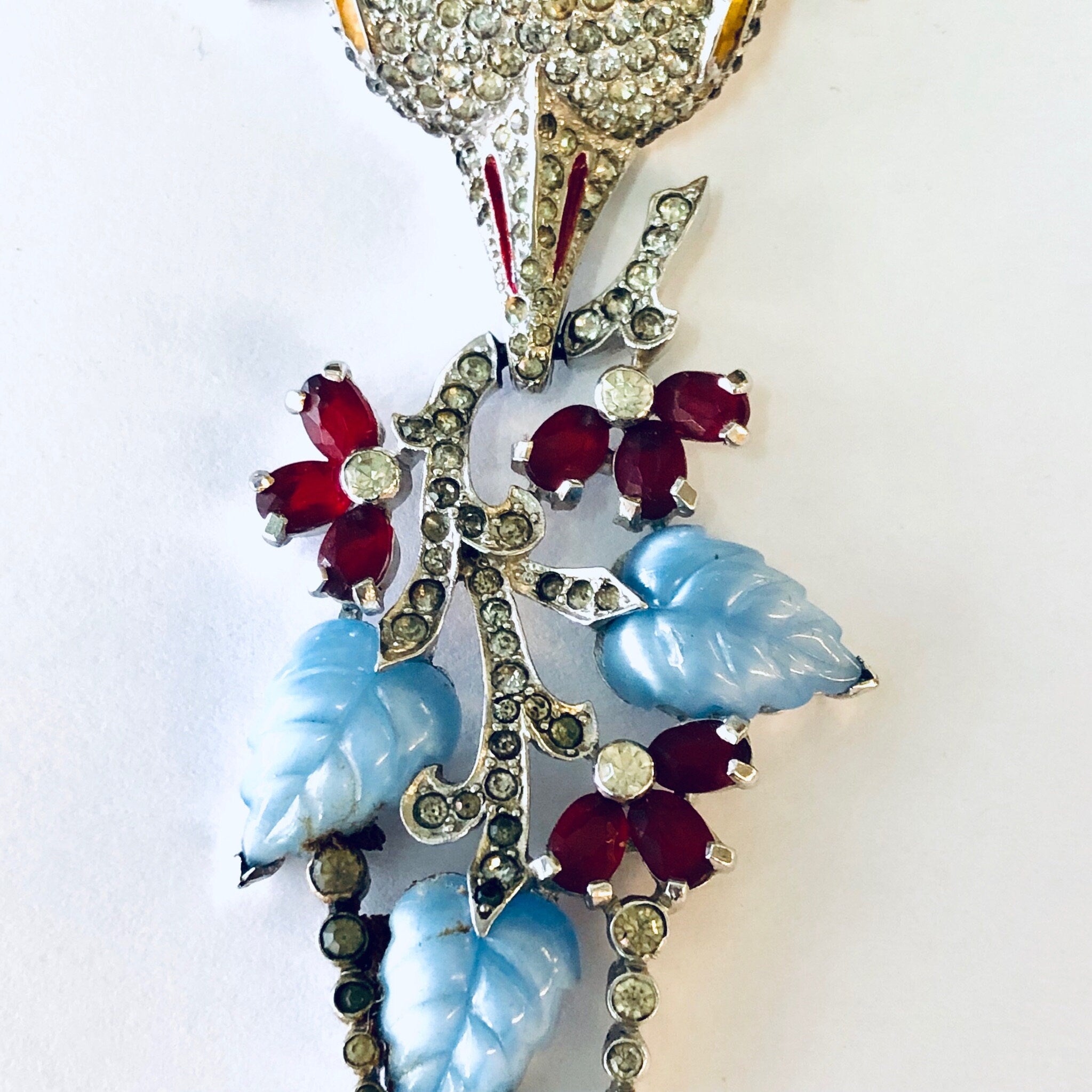 Vintage Mazer Brooch, Rhinestone Mazer Brooch, Vintage Pin, Designer Brooch, Signed Mazer Brooch, Rhinestone Jewelry, Vintage Jewelry, Mazer