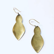 Vintage Earrings, Brass Earrings, Malachite Earrings, Malachite, Vintage Jewelry, Gold and Green, Brass Jewelry, Unique Earrings, Pierced