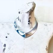 Vintage Necklace, Vintage Choker, Silver Choker, Unique Jewelry, Vintage Jewelry, Sterling Choker, Bib Necklace, 925 Necklace, Gift Idea