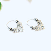 Vintage Earrings, Silver Earrings, Vintage Jewelry, Unique Earrings, pierced Ears, Hoop Earrings, Dangle Earrings, 925 Earrings, Dragon
